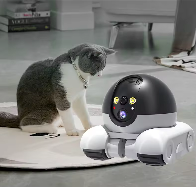 Smart Home Camera Ezviz - Cámara robot inalámbrica doble lente 1080P