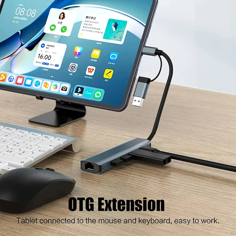 Smart Home Hub 2 - Adaptador multipuerto con base de expansión