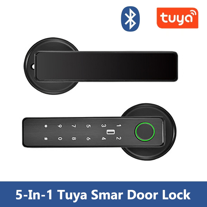 Smart Home Door Lock - Cerradura de puerta inteligente Tuya, cerraduras
