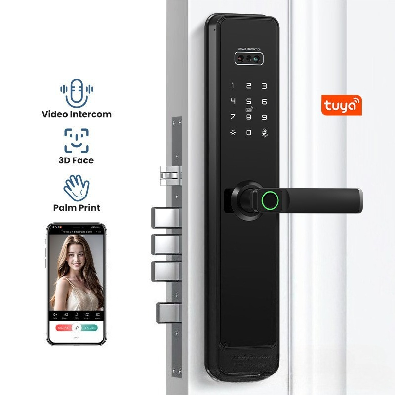 Smart Home Door Lock - Cerradura Inteligente EGFirtor Semiautomática con Huella
