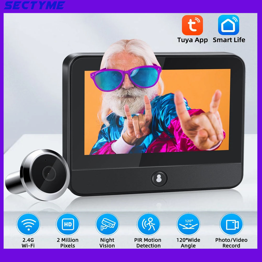 Smart Home Video - Videoportero Inteligente WiFi Tuya de 4.3