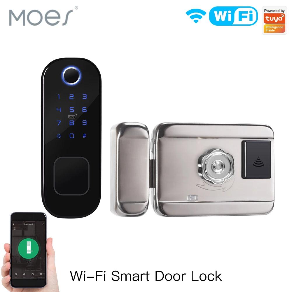 MOES-cerradura inteligente con - Smart Home Door Lock reseña y precio