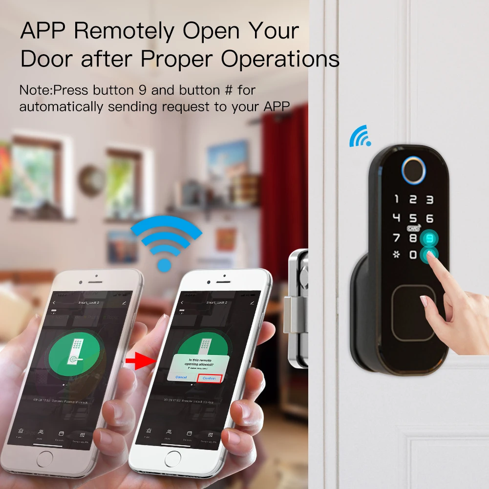 MOES-cerradura inteligente con - Smart Home Door Lock reseña y precio