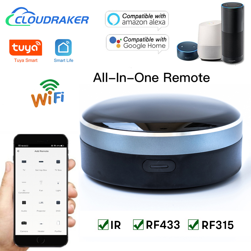 Tuya IR RF 433/315 Universal W - Universal Remote Smart Home reseña y precio