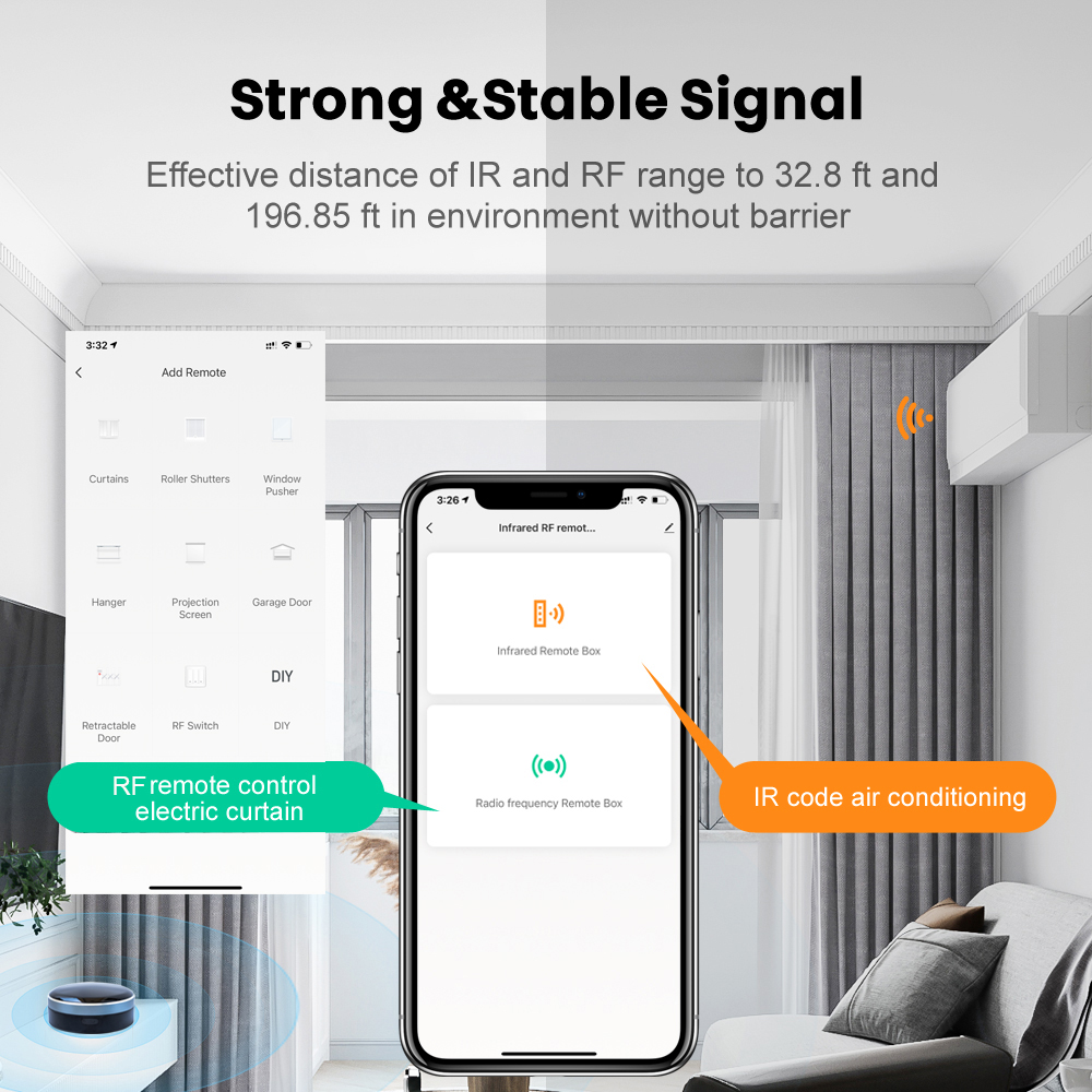 Tuya IR RF 433/315 Universal W - Universal Remote Smart Home reseña y precio