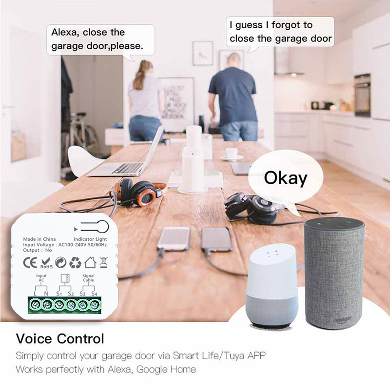 Controlador de Puerta de Garaj - Smart Home Plus reseña y precio