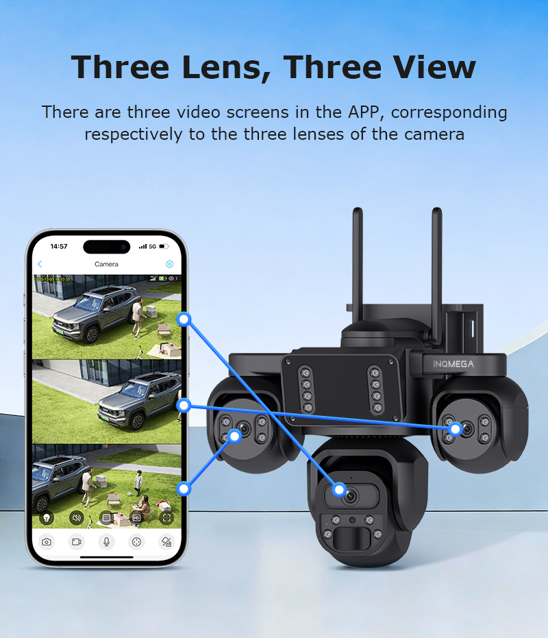 INQMEGA AOV cámara Solar de 3  - Smart Home Camera Ezviz reseña y precio