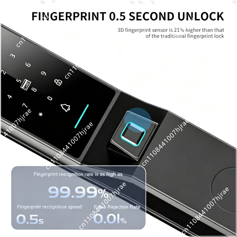 Cerradura inteligente para pue - Smart Home Door Lock reseña y precio