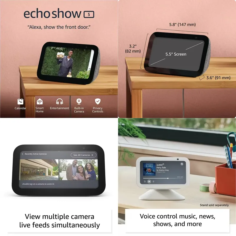 Echo Show 5, Altavoz Inteligen - Smart Home Video reseña y precio