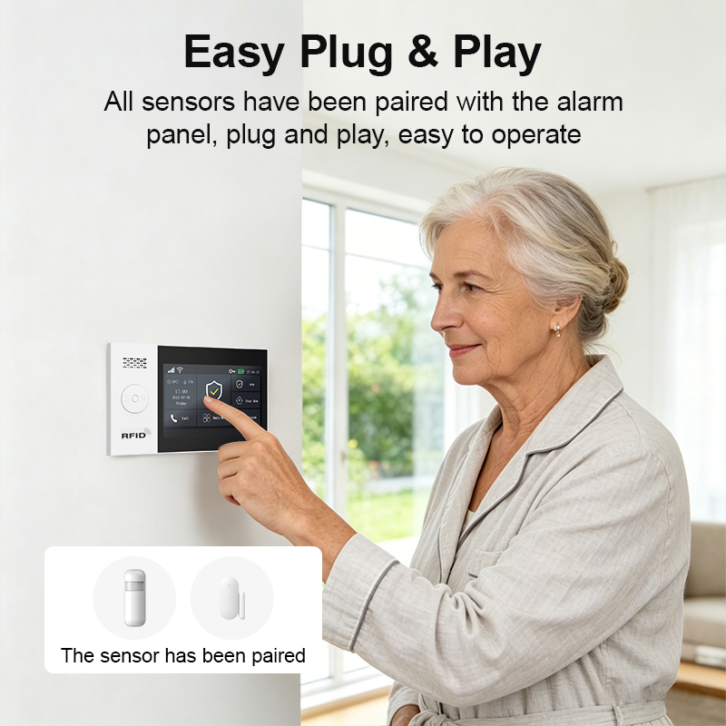 PGST sistema alarma antirrobo  - Smart Home Wiser reseña y precio