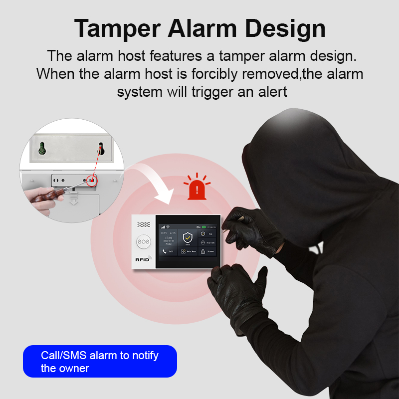 PGST sistema alarma antirrobo  - Smart Home Wiser reseña y precio