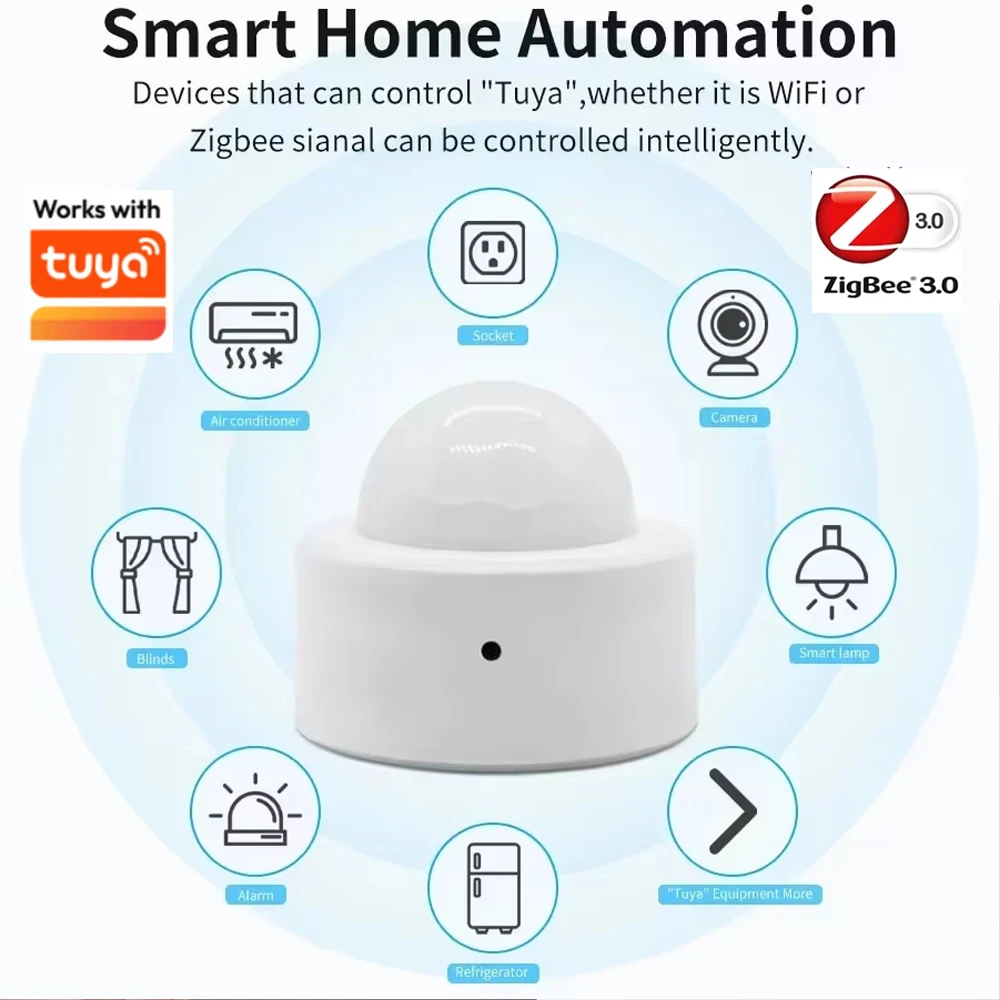 Sensor de movimiento PIR Zigbe - Smart Home Wiser reseña y precio