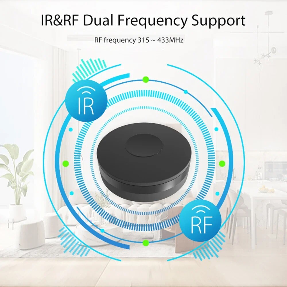 Tuya Wifi inteligente RF IR Co - Universal Remote Smart Home reseña y precio