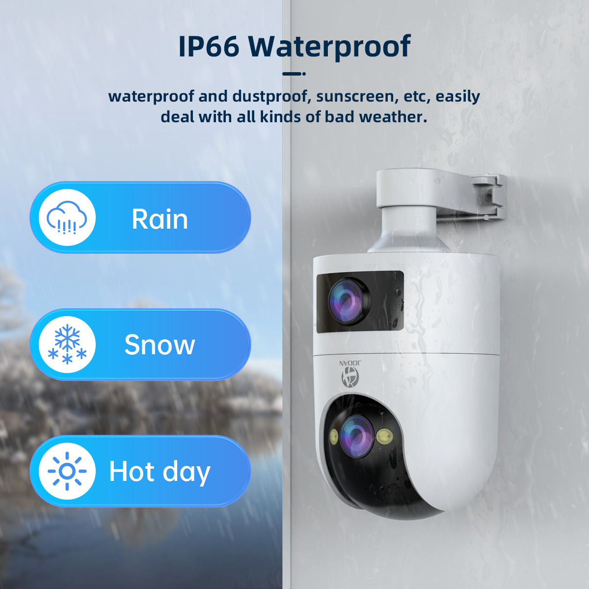 Cámara IP 4K PTZ para exterior - Smart Home Camera Ezviz reseña y precio